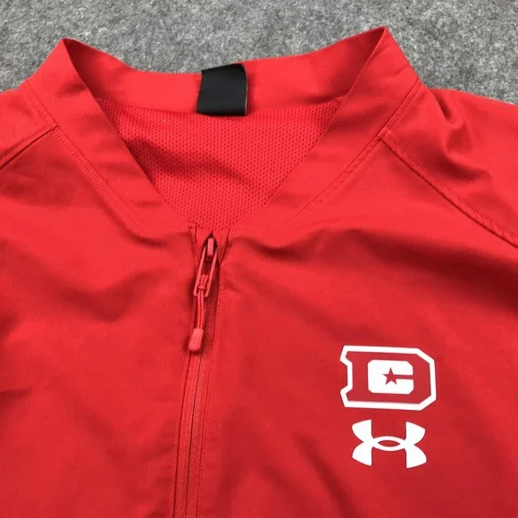 Defenders Jacket Mens 4XL Red IFL Under Armour Full Zip Player Issued